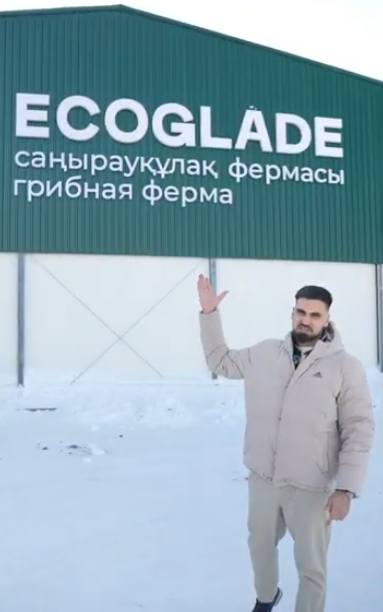 Готовая вывеска грибной фермы